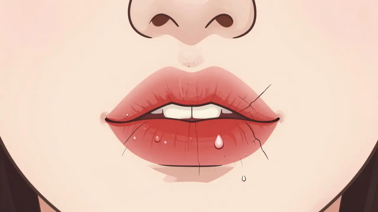 Как предотвратить растекание помады за контур губ: базы и карандаш