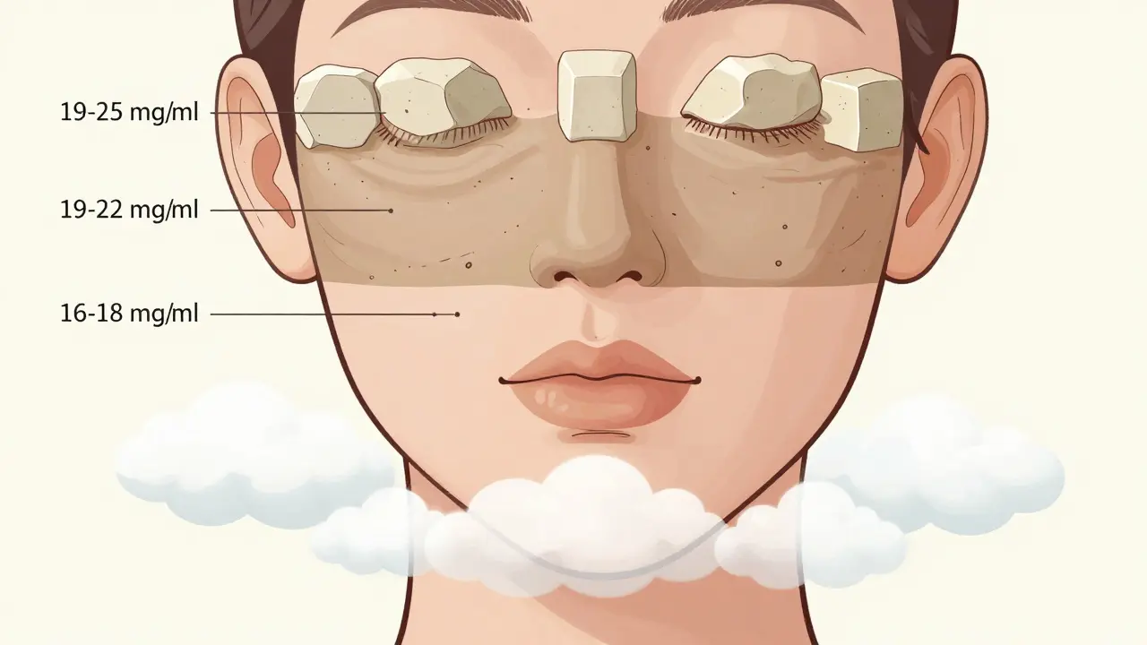 Плотность филлера: как выбрать препарат для разных зон лица