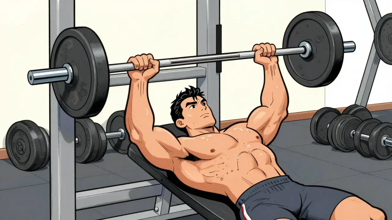 Классический бодибилдинг-сплит для мужчин: грудь, спина, ноги, плечи, руки - полная программа на 5 дней