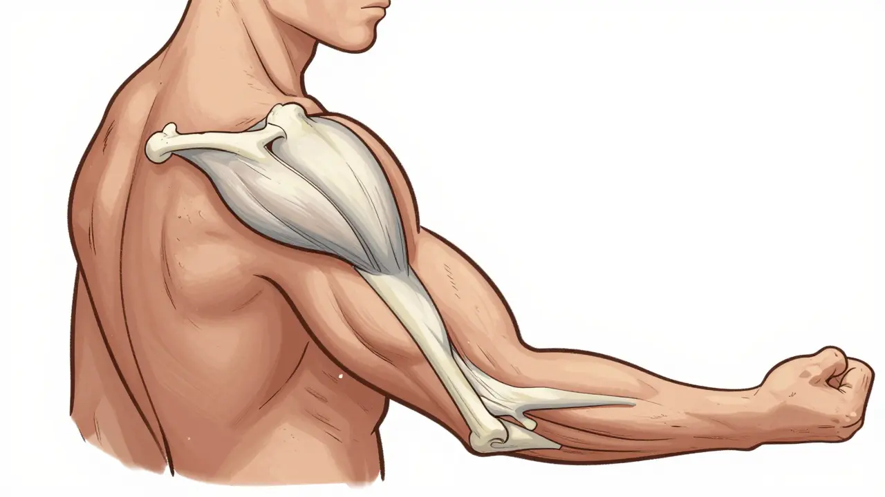 Трицепс: как эффективно нагружать длинную головку для роста объема рук