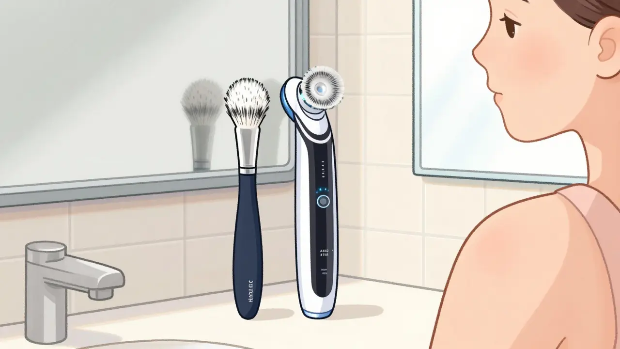 Как выбрать щетку для умывания лица: ручные и электрические гаджеты для очищения кожи