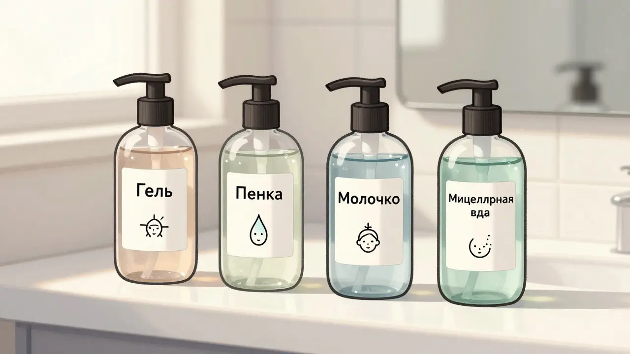 Как выбрать средство для умывания: гель, пенка, молочко или мицеллярная вода