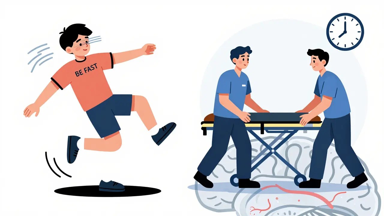 Молодой человек теряет равновесие, один глаз видит искажённо, прибывают скорые — на часах 3:47.