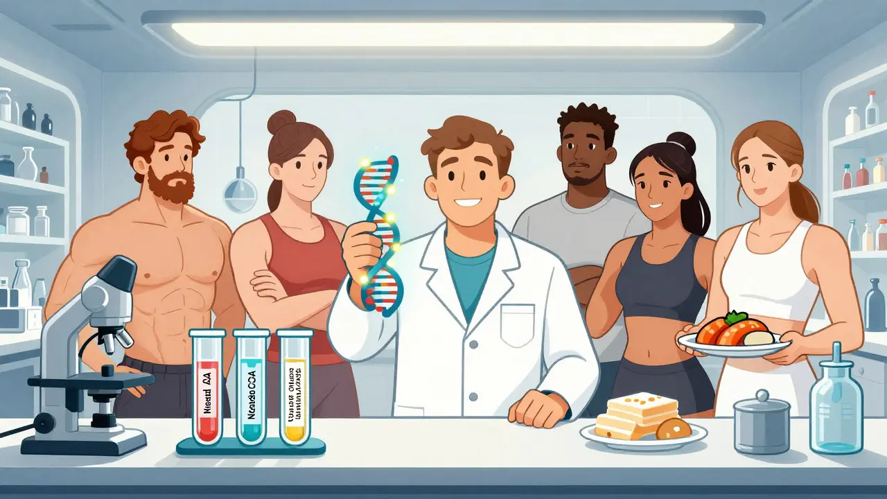 Научная лаборатория 2025 года с тестами, показывающими, кому действительно нужны добавки.