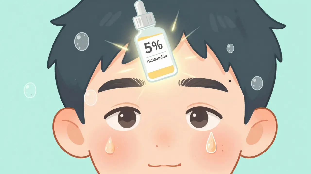 Ниацинамид для проблемной кожи: как контролировать себум и воспаления