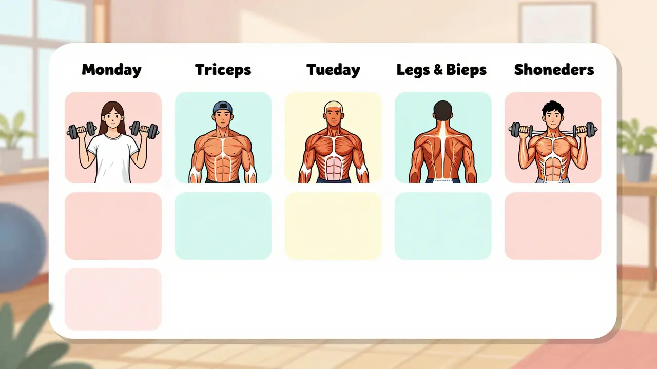 Сплит-программа в силовом тренинге: как правильно разделить мышечные группы для роста и силы