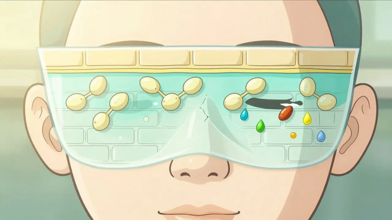 Как комбинация масел и сквалана удерживает влагу в коже лица