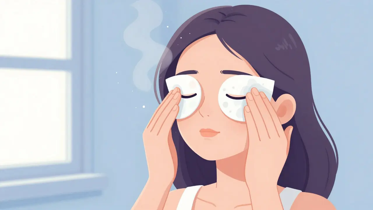 Как восстановить кожу вокруг глаз после интенсивного макияжа: пошаговый уход