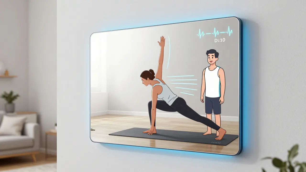Умные зеркала для фитнеса: домашний интерактивный зал