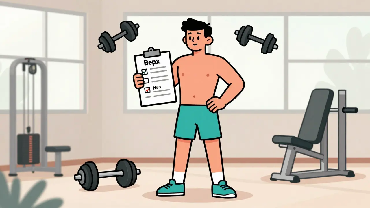 Как составить сплит-программу тренировок в тренажерном зале: пошаговое руководство для новичков и продвинутых