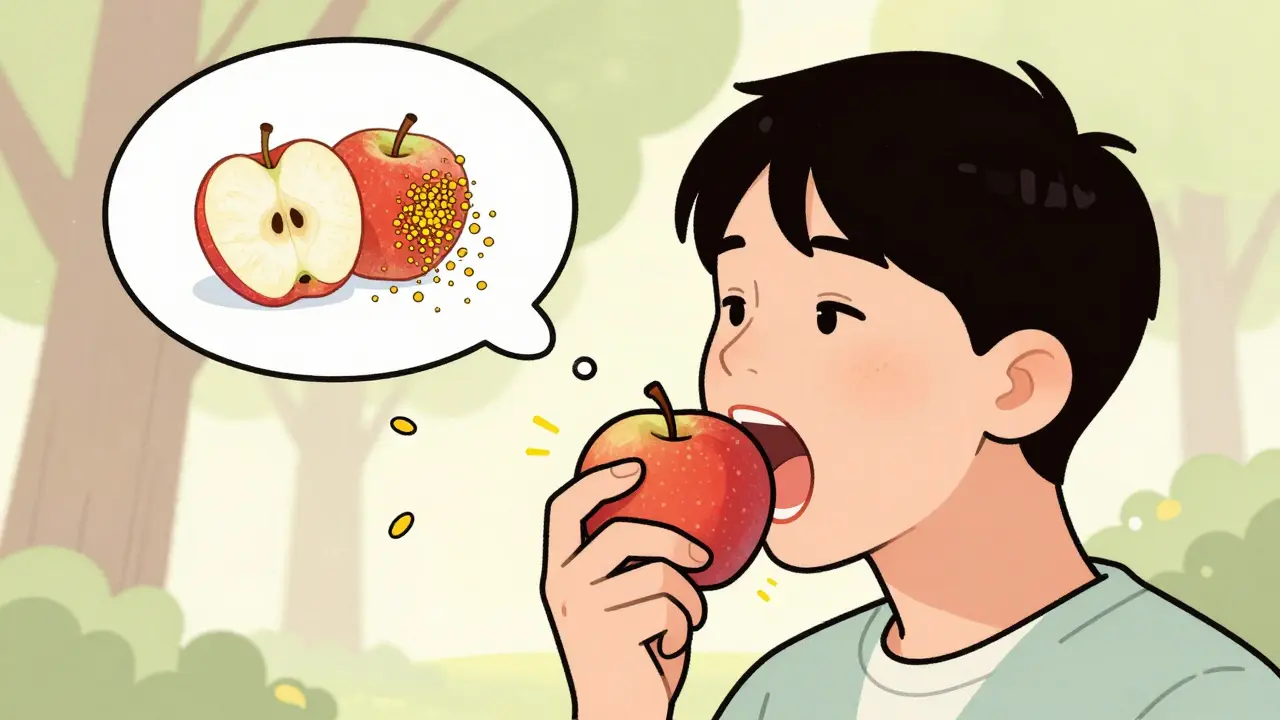 Перекрестная аллергия: какие продукты реагируют на пыльцу и почему