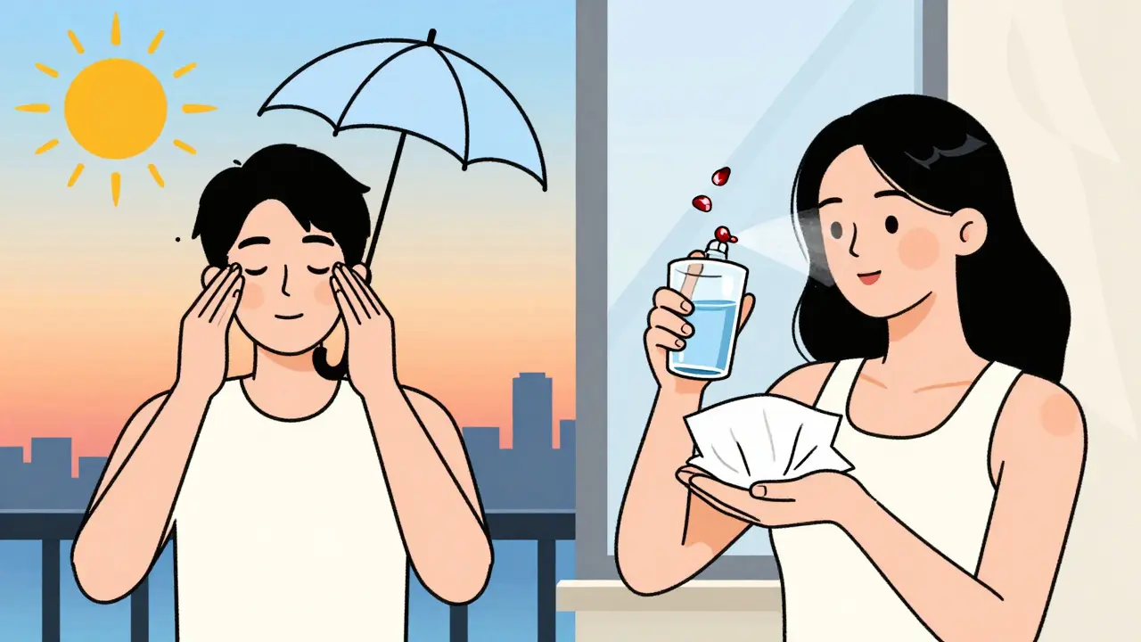 Защита от солнца и уход за кожей летом